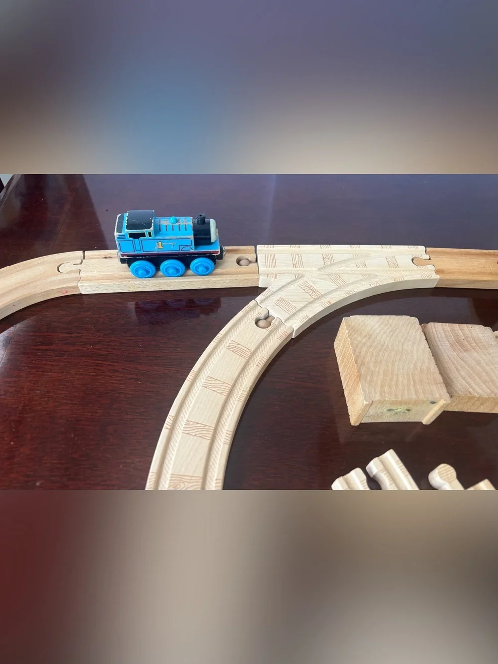 Thomas & Friends Wooden Railway Train Set Lot 45 Pieces Tunnel & Bridges